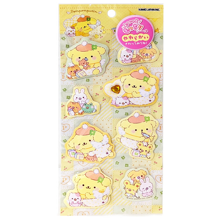 ポムポムプリン も〜っともっちりシール 081054 SANRIO サンリオ キャラクター 【...