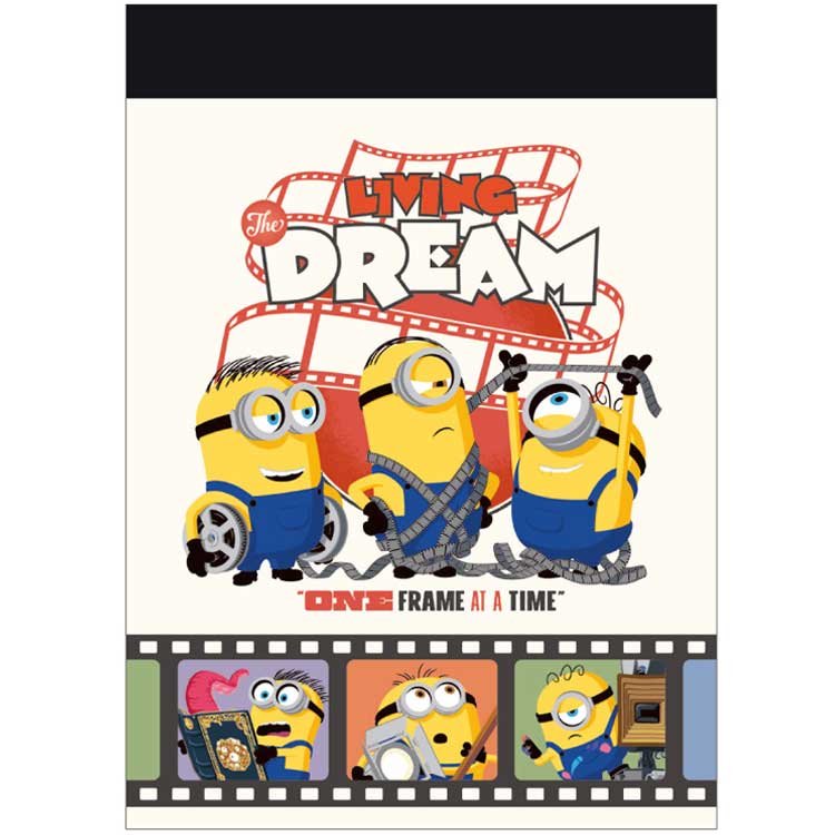 ミニオン ミニメモ LIVING the DREAM 333215 ミニオンズ&モンスターズ minions