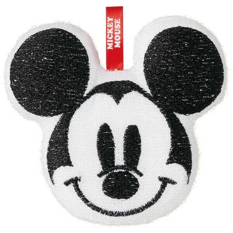 商品仕様キッチンや水回りのお掃除に！きらきらかわいいダイカットスポンジ☆ 【サイズ】約115×137×25mm(吊り下げひも含む) 【品質表示】 生地：ポリプロピレン/スポンジ：ポリウレタン 耐熱温度：70度 ※88度以上の熱湯での使用・煮沸消毒はしないでください。 【特長】キラキラしたループ状の繊維で水垢や汚れをしっかりかき落とす！テフロン塗装のお鍋にも使えます。優れた耐久性・抗菌剤入り。吊るして乾かせるヒモ付き。 ※傷つきやすい素材には使用しないでください。 【生産国】中国特記事項※画像はあくまでも商品イメージになります。実際の商品と色や仕様が異なる場合がありますので、予め御了承ください。 ※メーカー希望小売価格はメーカーカタログに基づいて掲載しています。