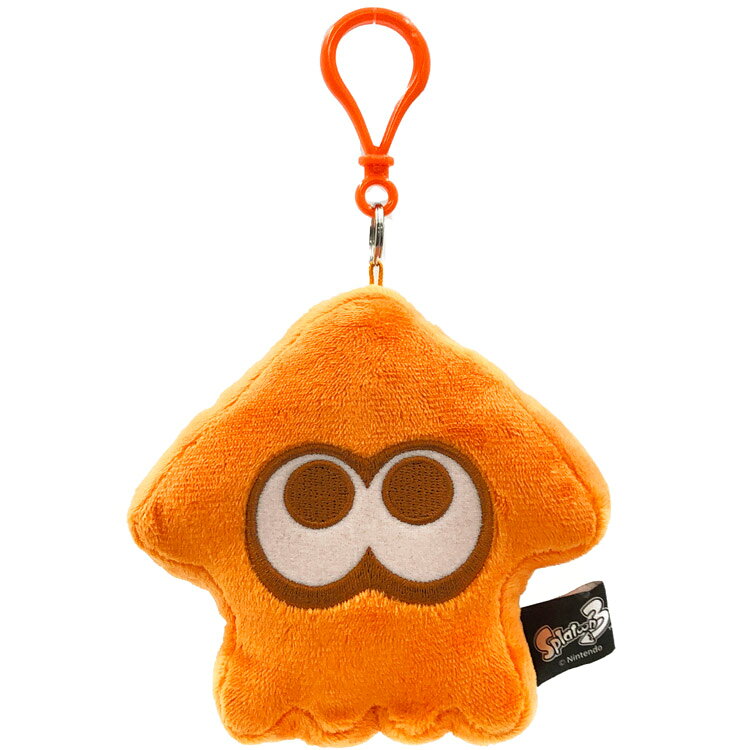 スプラトゥーン3 ぬいぐるみマスコット イカ オレンジ Splatoon 任天堂 Nintendo