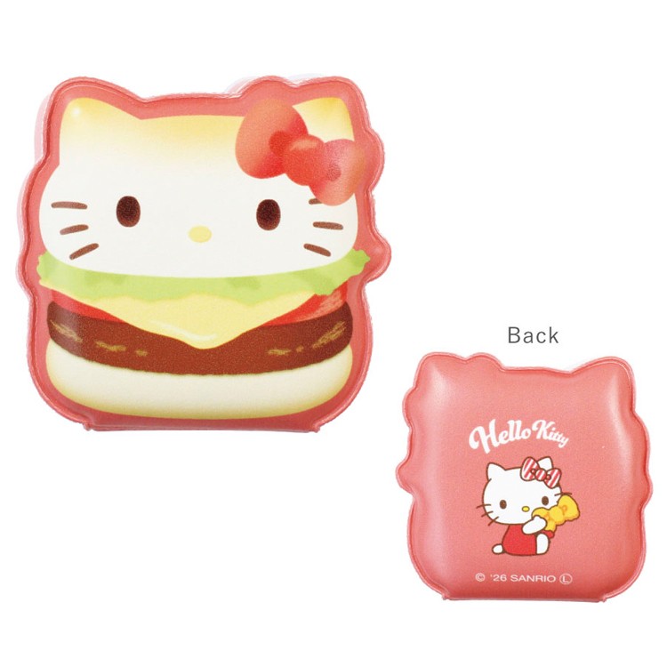 ハローキティ ぷにぷにバーガーメモ ハローキティ 283323 Hello Kitty サンリオ laughlaugh-10516968 キャラクターズショップ ラフラフ サンプル画像2