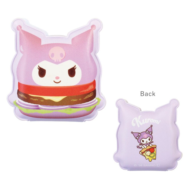 クロミ ぷにぷにバーガーメモ クロミ 283347 KUROMI サンリオ laughlaugh-10516978 キャラクターズショップ ラフラフ サンプル画像2
