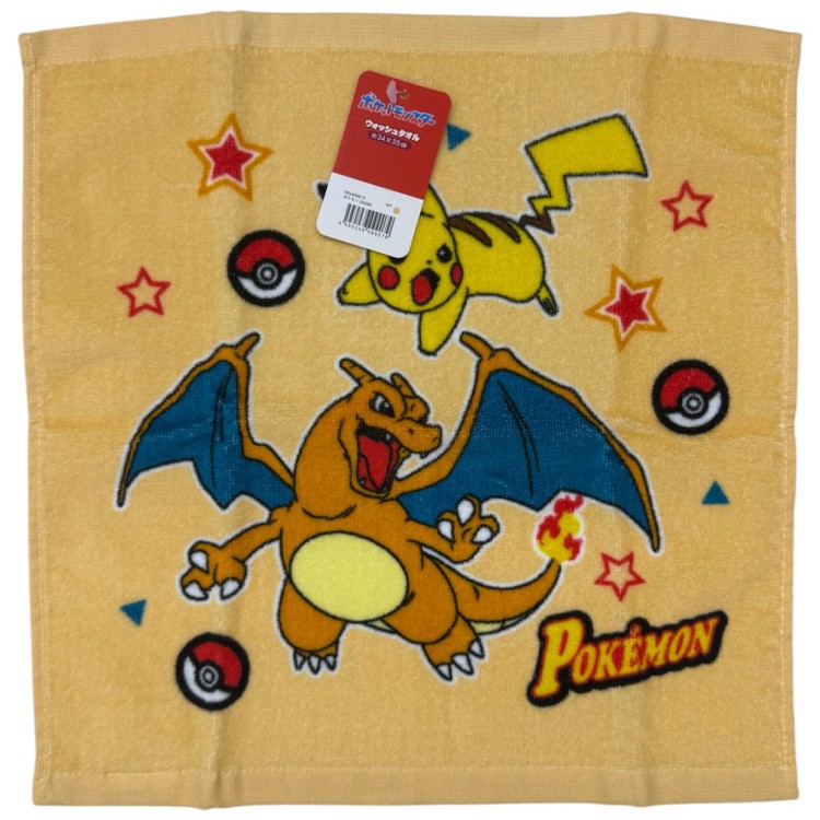 ポケットモンスター ウォッシュタオル Q4066 099079 pokemon ポケモン