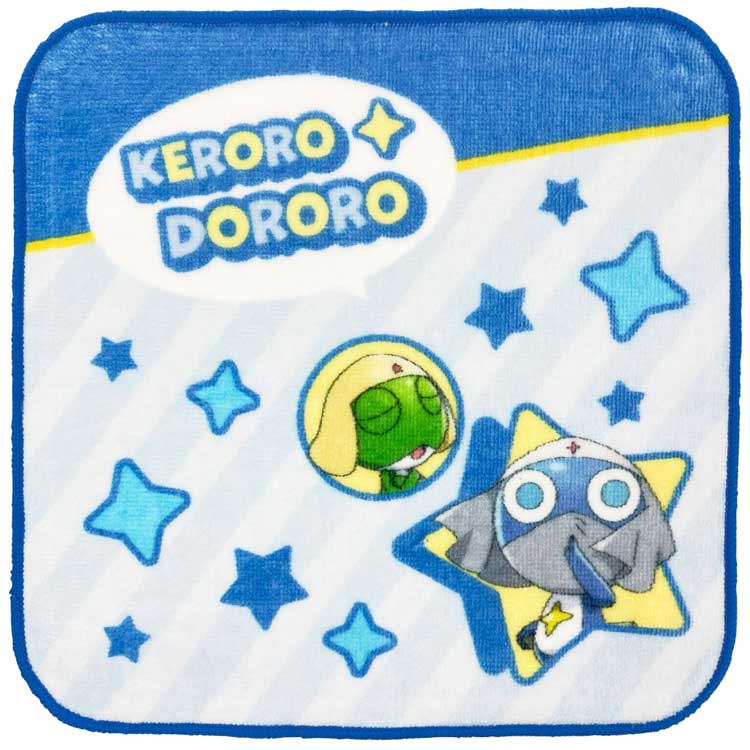 ケロロ軍曹 ミニタオル ケロロ×ドロロ 013455 新劇場版☆復活して速攻地球滅亡の危機であります！
