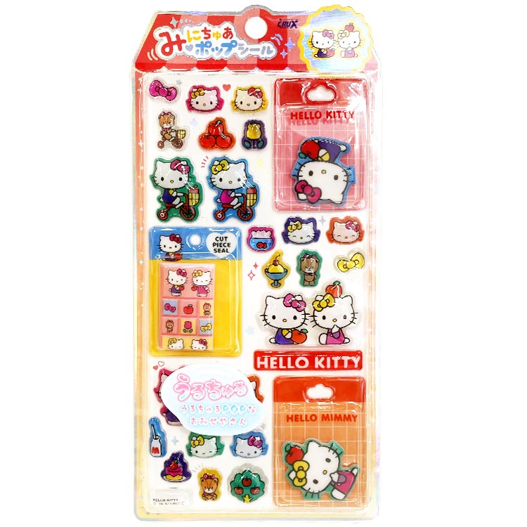 ハローキティ みにちゅあポップシール 415091 サンリオ SANRIO
