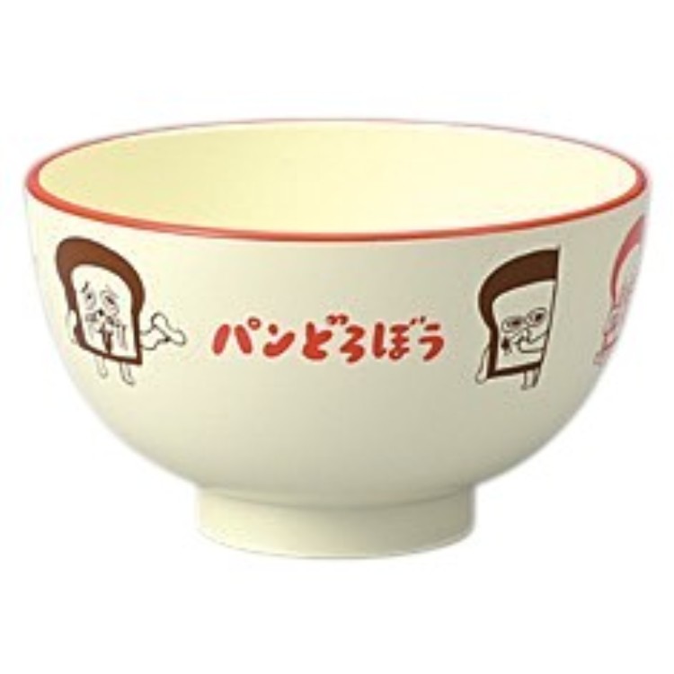 パンどろぼう 塗汁椀M 812254 こども食器 ぱんどろぼう 絵本 柴田ケイコ