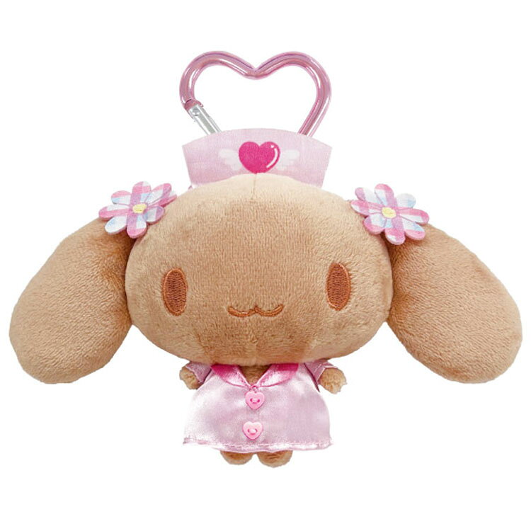 シナモロール カラビナ付きマスコット モカ 702971 シナモエンジェルス サンリオ SANRIO