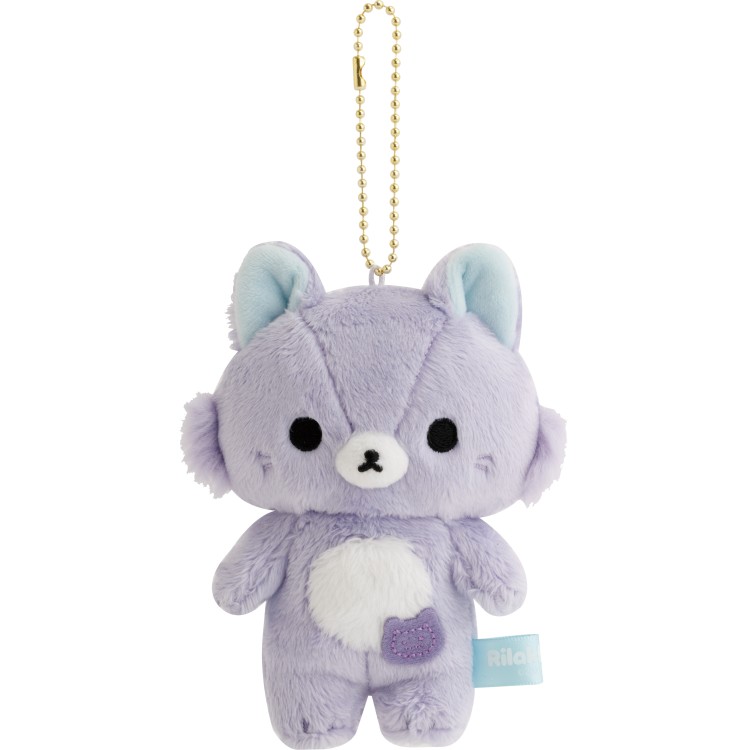 【10月中旬以降〜出荷】リラックマ ぶらさげぬいぐるみ アワワネコ リラックマとアワワネコ ぬいぐるみキーホルダー【お1人様6点限り】