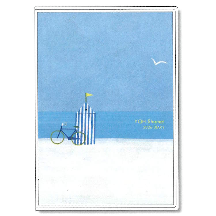 葉 祥明 手帳 2026年スケジュール帳 1000137379 B6ブロックウィークリー Beyond the sea 178480