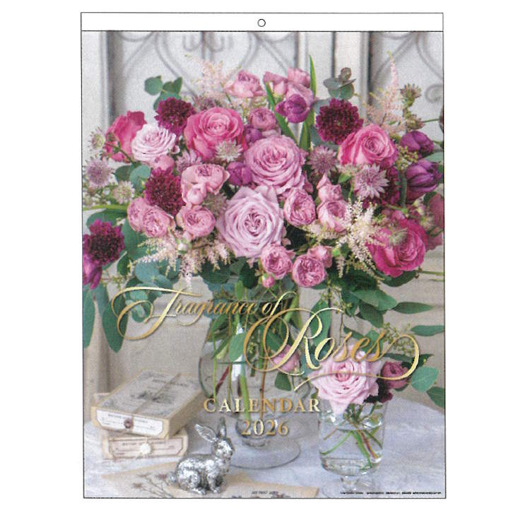 ばらの香り 2026年カレンダー 1000136904 壁掛け 174611