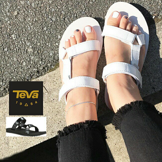 テバ サンダル レディース ■TEVA テバ　WOMEN'S CITY UNIVERSAL SLIDE PATENT LEATHER #1013652スポーツサンダル♪レディース靴　/メタリックレザー/オリジナルユニバーサル/海/夏フェス/フットベッド　バーゲン