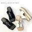 STELLA McCARTNEY ステラマッカートニー ストレッチスキューバ プラットフォームサンダル 810059AF00U0 SLIDE STRETCH SCUBA 厚底サンダル 1000/BLACK 9112/MILKY レディース ロゴ ウェッジサンダル