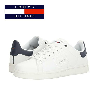 【TOMMY HILFIGER】トミーヒルフィガー tm LISTON メンズ レザースニーカーローカット スニーカー 靴 シューズ 革 ホワイト WHITE MULTI SY WHMSY 中学生 高校生 通学