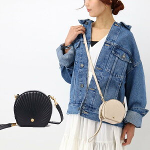 SEE BY CHLOE Х CHS22SSB52A92 SHELL MINI CROSS BODY BAG ߥ˥ܥǥХå ߥ˥Хå Ф᤬ݥå ߥ˥ݡ 쥶 BLACK/֥å BEIGE/١ ե ץ쥼 Хå