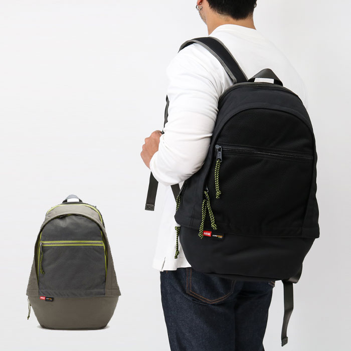 ディーゼル リュック メンズ DIESEL ディーゼル X09354 P5196 T7007 バックパック リュック BERLYN URBN NET BACKPACK ロゴ A4収納可能 ナイロン