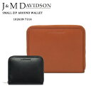 J&M DAVIDSON 10264N 7314 SMALL ZIP AROUND WALLET ジェイアンドエムデヴィッドソン スモール ジップ アラウンド パース 財布 ミニ財布 カードケース ファスナー 本革 レザー プレゼント ギフト 送料無料