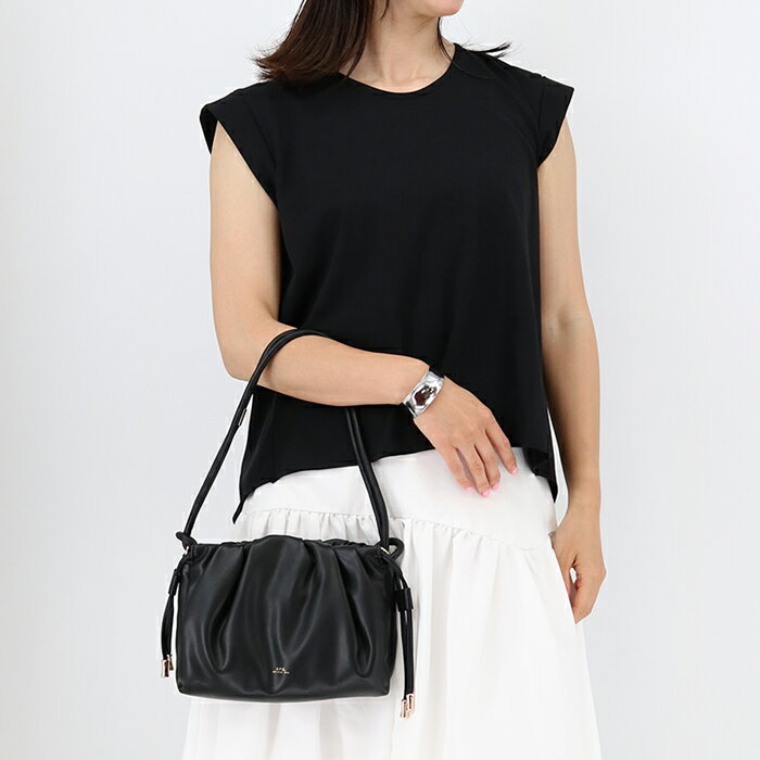 A.P.C. APC@A[y[Z[ F61644 PUAAT LZZ/BLACK sac ninon shoulder mini jm V_[obO~j V_[obO nhobO