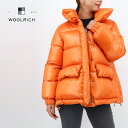 ウールリッチ ダウンジャケット レディース WOOLRICH ウールリッチ CFWWOU0583 ALIQUIPPA PUFFY JACKET MINIUM 2139 ダウンジャケット ダウン コート ジャケット アウター Aライン オレンジ レディース