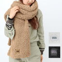 UGG アグ 20052 W SHERPA OVERSIZED SCARF シェルパ オーバーサイズド スカーフ レディース マフラー ストール ロゴ もこもこ ふわふわ 防寒 ギフト プレゼント