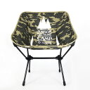 MAISON KITSUNE メゾン キツネ Maison Kitsune Camp x Helinox Chair L ヘリノックス 折りたたみチェア 34989 カモフラージュフォックス アウトドア キャンプ バーベキュー 軽量 コンパクト 一人掛け ソロキャンプ 2