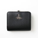 ■Vivienne Westwood ヴィヴィアン ウエストウッド 5115002YW Small Wallet 二つ折り財布 コンパクト がま口 小銭入れあり メタルオーブ プレゼント ギフト ブランド