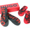 HUGO BOSS ヒューゴ ボス HUGOコレクション 50488935 ビーチサンダル メンズ レディース ユニセックス ロゴ フリップフロップ FLIP-FLOPS WITH LOGO DETAILS 海 プール レジャー ブランド