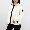 MONCLER モンクレール レディースダウンジャケット LILAS GIUBBOTTO 1A51100 C0391 034/WHITE ホワイト アウター ショート 軽量 フーディー ライトダウン