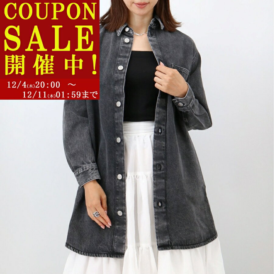 ■MM6 KIDS エムエムシックス メゾンマルジェラ 大人もOK キッズデニムシャツ M60521 MM06D シャツワンピ レディース ガールズ ワンピース...