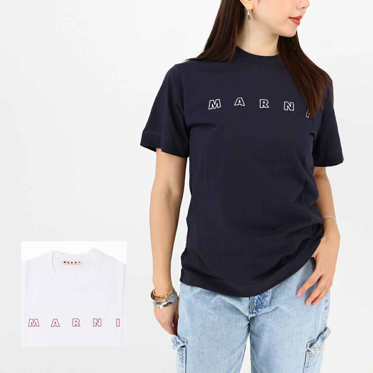 Tシャツ・カットソー MARNI POLYESTER TOP 楽天市場】MARNI(テイスト(ファッション)シンプル)(Tシャツ