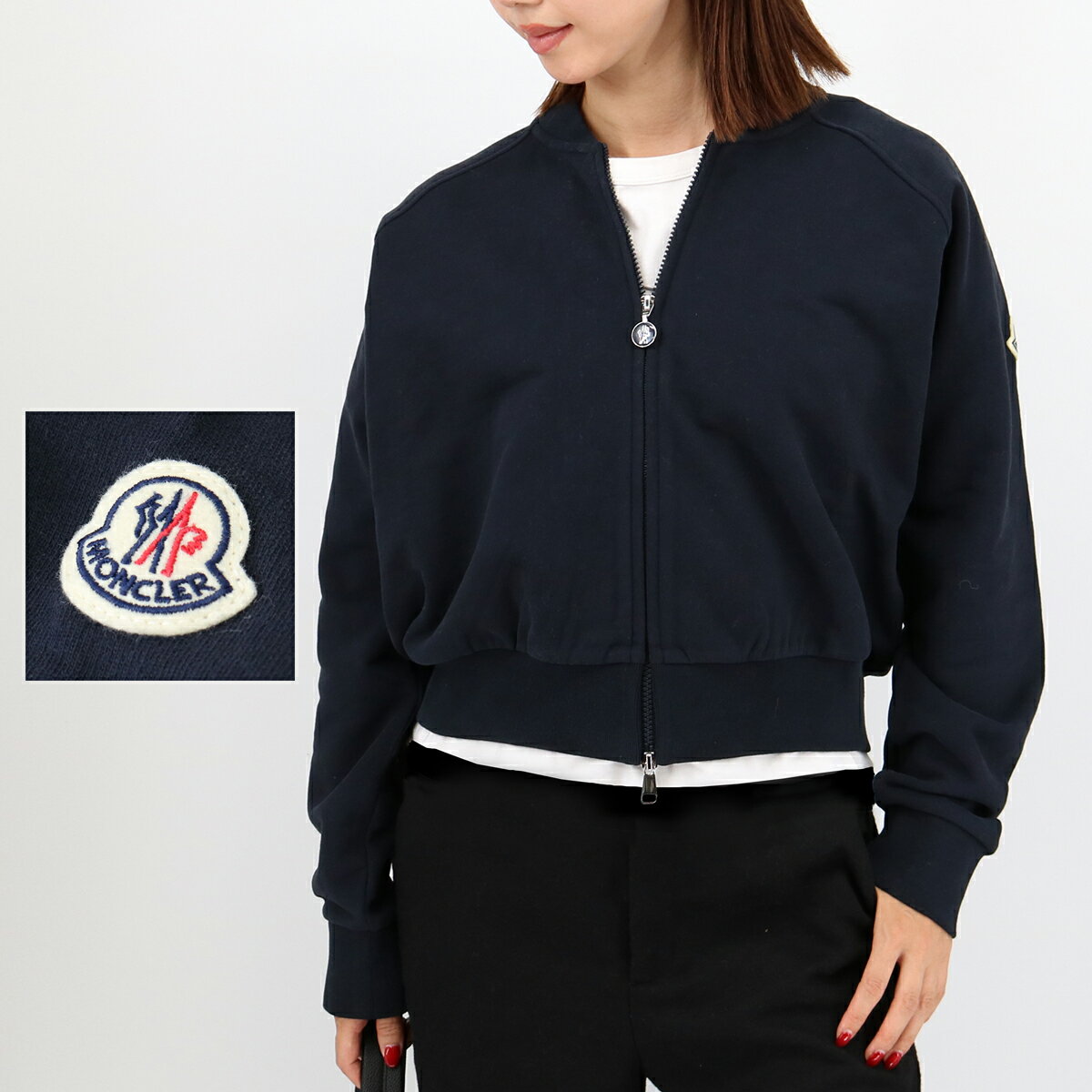 MONCLER 󥯥졼 8G00017 89AHE åץåץå ȥ졼ʡ ֥륾 㥱å ѥå Ĺµ ǥ 硼Ⱦ桡...