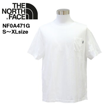【THE NORTH FACE】NF0A471G ザ・ノースフェイス W S/S RELAXED POCKET TEE ロゴTシャツ ポケット ホワイト ブラック メンズ レディース 半袖 Tシャツ クルーネック ロゴ アウトドア S M L XL