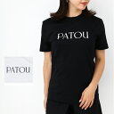 PATOU パトゥ JE0299999 レディースロゴTシャツ ESSENTIAL T SHIRT オーガニックコットン SS TEE クルーネック 半袖 カットソー