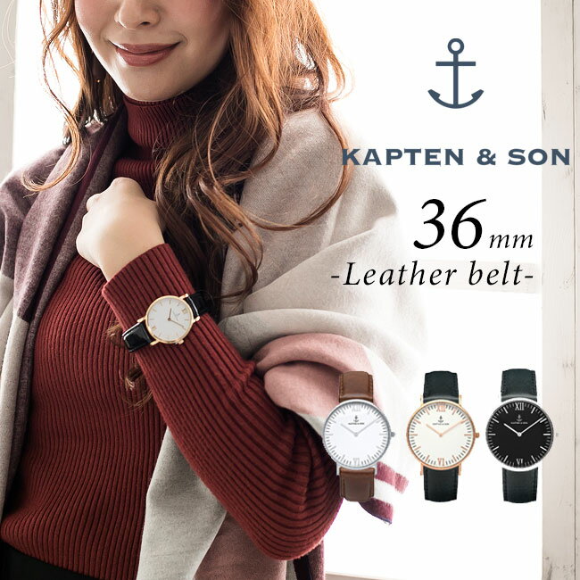 KAPTENSON ץƥ󥢥ɥ #36mm 쥶٥ ǥ ӻ ˥å/Campina Leather beltץ쥼ȡץ쥼Ȥˡڥå/ץ쥼ȡС