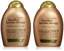 Organix オーガニクス　ブラジリアン　ケラチン　セラピー　シャンプー＆コンディショナー　セット　各385ml　Brazilian Keratin Therapy Shampoo Conditioner