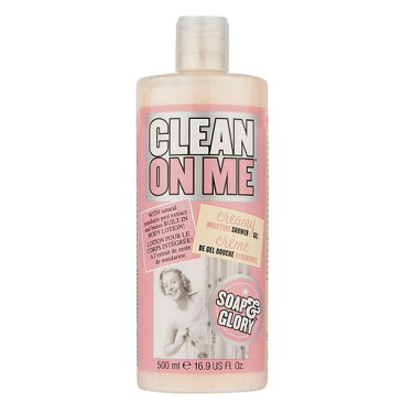 ソープ&グローリー クリーンオンミー クリームソープ 【500ml】 ナチュラルマンダリンピール配合 Soap & GloryClean On Me Creamy Clarifying Shower Gel