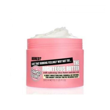 ソープ&グローリー ボディバター【300ml】 シアバター、ココアバター、ココナッツオイル、アロエベラ配合 Soap & Glory The Righteous Butter