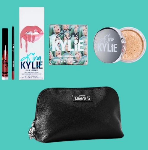 限定！King Kylie　ハイライター + リップキット 　カイリー・コスメティックス（Kylie Cosmetics） Palette + Matte Lip Kit Duo