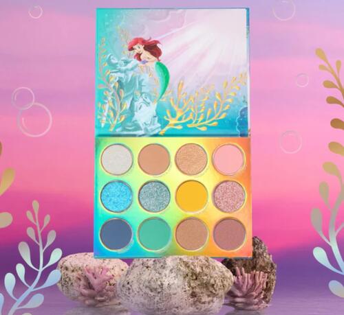 Rakuten - ColourPop カラーポップ x リトルマーメイド The Little Mermaid アリエル Under the Sea アイシャドウパレット