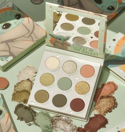 Colourpop カラーポップ x スターウォーズ　THE CHILD アイシャドウパレット 9色
