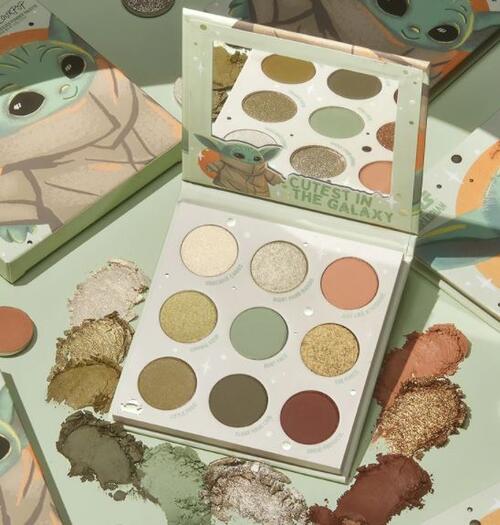 Colourpop カラーポップ x スターウォーズ THE CHILD アイシャドウパレット 9色