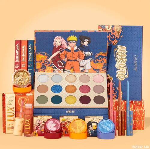 Colourpop カラーポップ x NARUTO ナルト naruto x colourpop collection コレクション セット