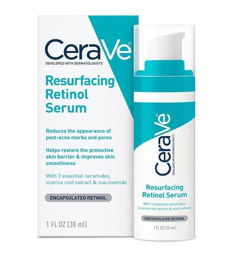 CeraVe セラヴィ レチノール美容液 Resurfacing Retinol Serum【30ml】カプセル化レチノール セラミド ナイアシンアミド