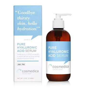 パラベンフリー【コスメディカ 100%ピュア ヒアルロン酸 】240ml ヒアルロン酸原液 Cosmedica Skincare Pure Hyaluronic Serum 8oz
