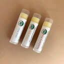 3本セット UTILA オーガニック リップクリーム LIP TRIO（ラズベリー・ミント・シトラス）USDA Organic Lip Balm