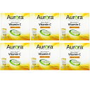 6箱セット Aurora Nutrascience リポソーム ビタミン C1000mg　30包　オーガニックフルーツ　Liposomal VITAMIN C　オーロラニュートラサイエンス　グルテンフリー　シュガーフリー