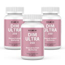 3個セット DIM サプリメント 350mg 60カプセル ブロッコリー バイオぺリン DIM Ultra 350 mg with Broccoli Extra...