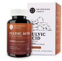 Neurogan フルボ酸 サプリ【60カプセル】1カプセルあたり500mg Fulvic Acid Capsules 80種類の必須ミネラル フルボ酸 複合体