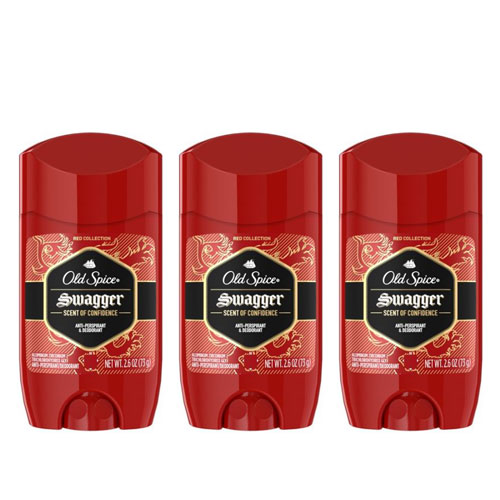 3本セット　オールドスパイス レッドゾーン・スワッガー(制汗タイプ） 73g 【Old Spice】red zone swagger Anti-Perspirant & Deodorant