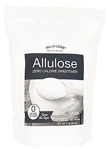 楽天Lauretteアルロース パウダー【2.3kg】 All-u-Lose- Allulose 5lb　 アルロース甘味料 100％アルロース 希少糖