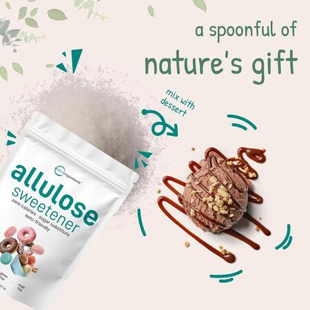 ��������� �ѥ�������1.36 kg�� Micro Ingredients- Allulose 3lb�� �����������̣�� 100%��������� ������